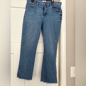 LOFT Women's Straight Leg Blue Jeans